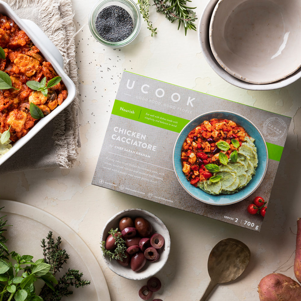Meal delivery services are everywhere these days, and it's easy to see why. Hello UCOOK Craft Meals - Sarah Graham Food