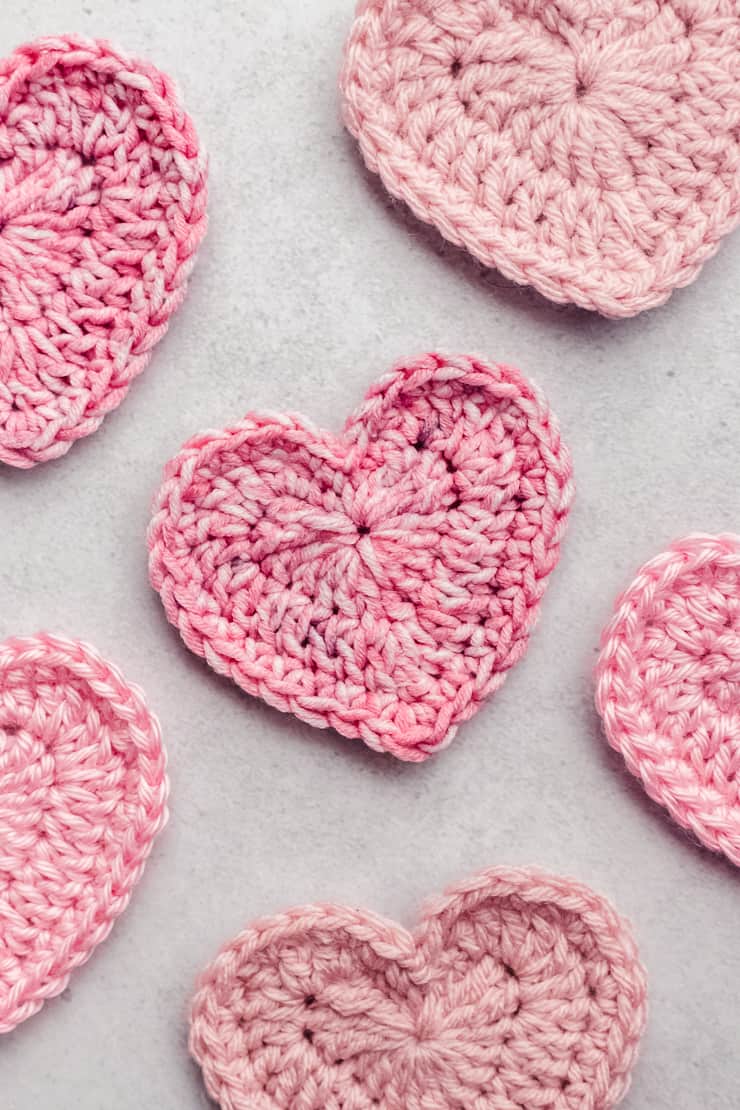 The final size is approx. Free Crochet Heart Pattern Sarah Maker