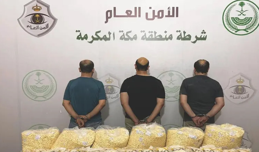 السعودية تضبط 1.6 مليون قرص من مادة الإمفيتامين المخدرة