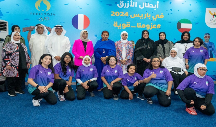 لحظات حماسية لمنتسبي نادي الطموح الكويتي مع بدء أولمبياد باريس 2024 لحظات حماسية لمنتسبي نادي الطموح الكويتي مع بدء أولمبياد باريس 2024