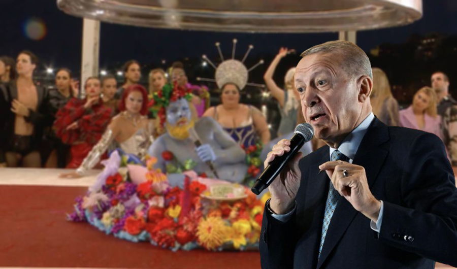 أردوغان عن افتتاح أولمبياد باريس: انحدار بالإنسان إلى مستوى أدنى من الحيوانات