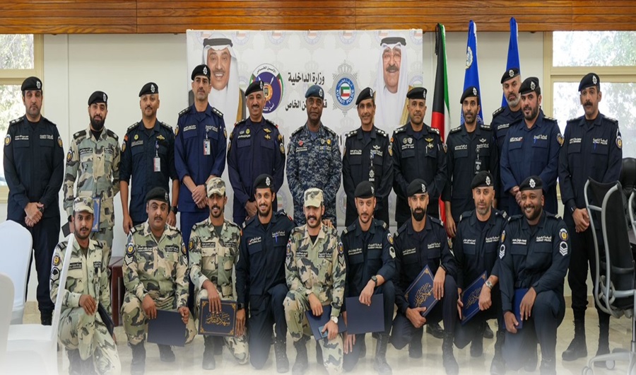 &laquo;الداخلية&raquo;: الإدارة العامة لأمن المنشآت تُكرم مجموعة من القوة المتميزين