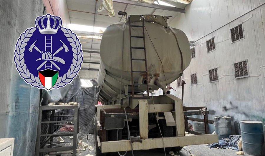 وفاة عامل وإصابة آخر.. بانفجار صهريج أثناء أعمال الحدادة