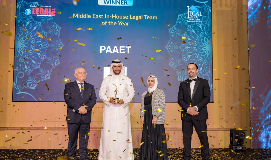 &laquo;Legal Era&raquo; تختار الإدارة القانونية بـ&laquo;هيئة التطبيقي&raquo; كأفضل إدارة قانونية في الشرق الأوسط.. لعام 2024