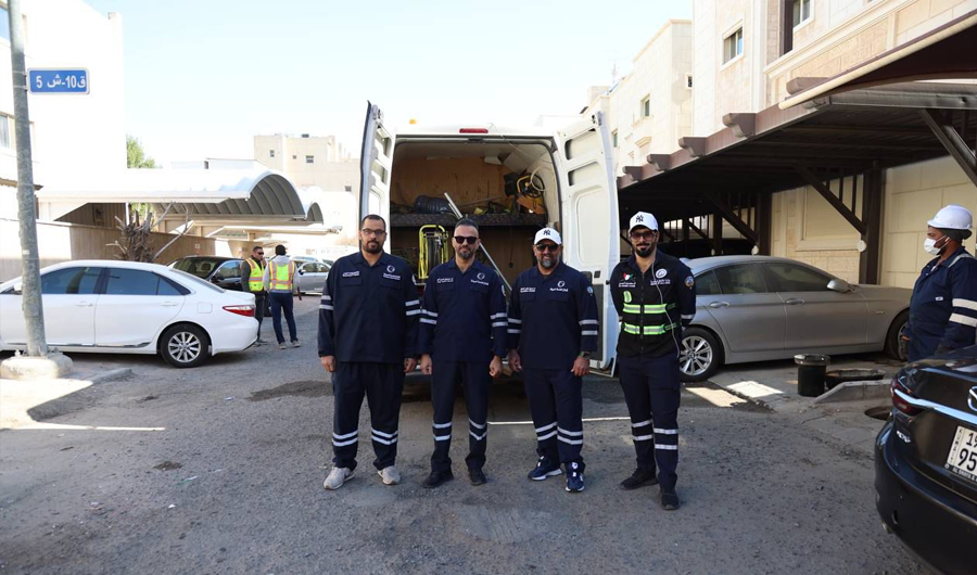 المشعان: بدء الصيانة الجذرية للطرق في منطقة الجابرية ضمن 18 ممارسة كبرى