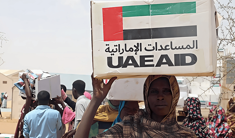 الإمارات تقدم 3 آلاف سلة غذائية للاجئين السودانيين في تشاد