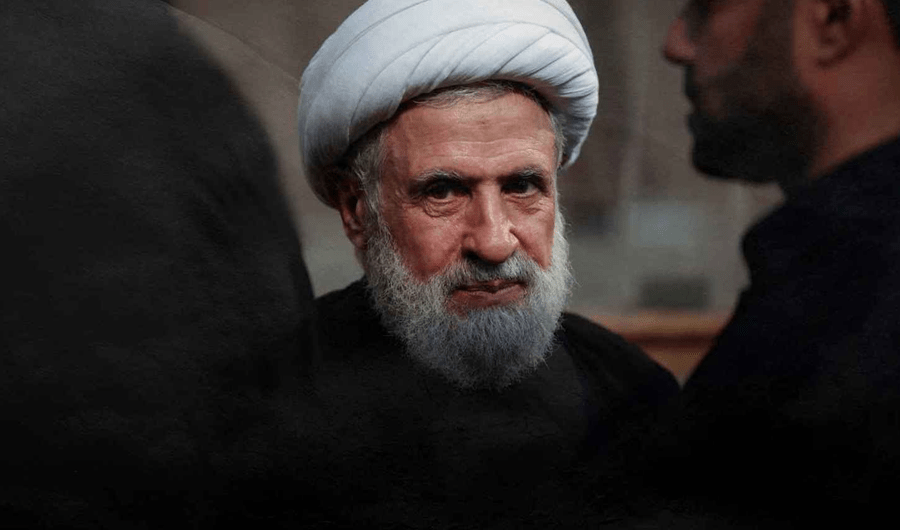 نعيم قاسم: كل من يطالب بتسليم السلاح يخدم المشروع الإسرائيلي نعيم قاسم: كل من يطالب بتسليم السلاح يخدم المشروع الإسرائيلي