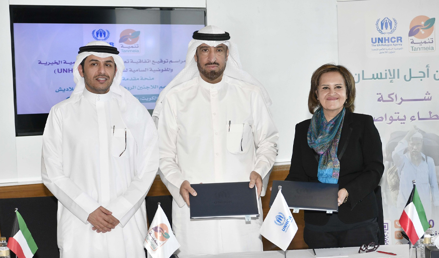 &laquo;تنمية الخيرية&raquo; و&laquo;مفوضية اللاجئين&raquo; توقعان اتفاقية لدعم لاجئي الروهينغا في بنغلاديش
