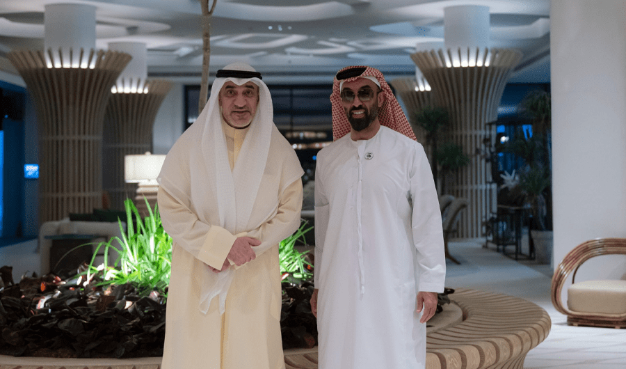 اليوسف يبحث مع طحنون بن زايد العلاقات الأخوية الكويتية &ndash; الإماراتية