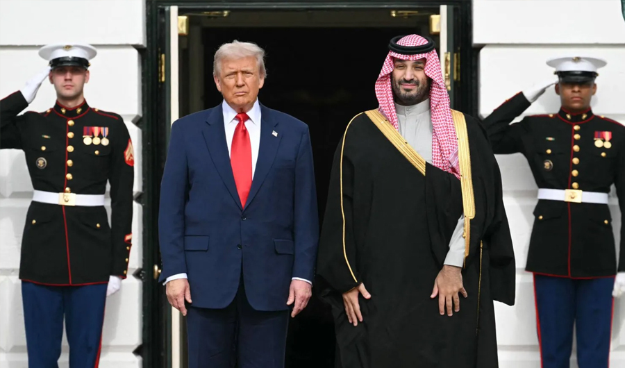 ولي العهد السعودي الأمير محمد بن سلمان يصل إلى واشنطن ويلتقي بالرئيس ترامب