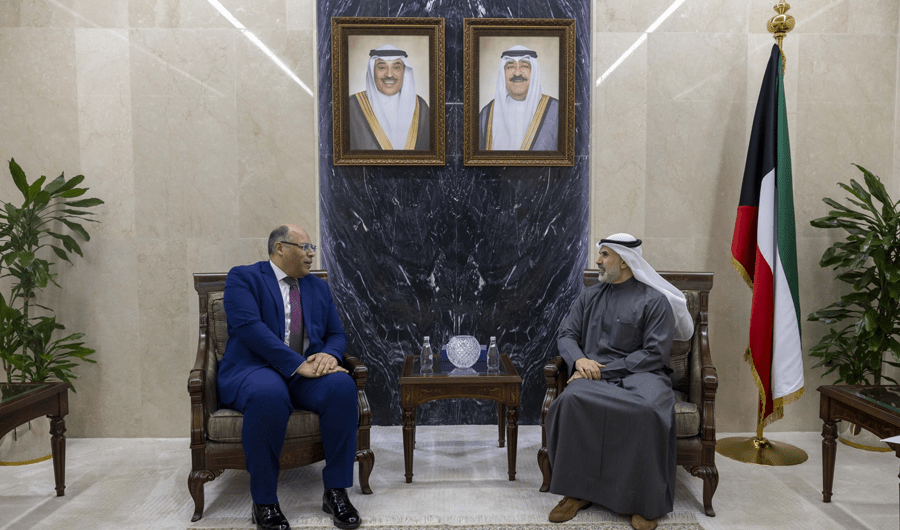 الكويت ومصر تبحثان العلاقات الثنائية وآخر التطورات إقليمياً ودولياً