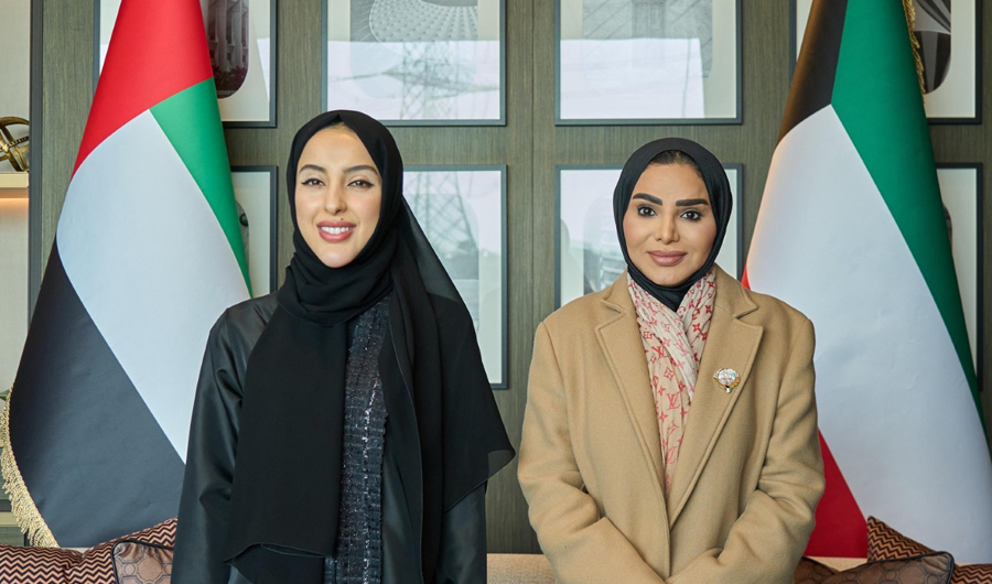وزيرة الشؤون تبحث مع وزيرة تمكين المجتمع الإماراتية تعزيز التعاون