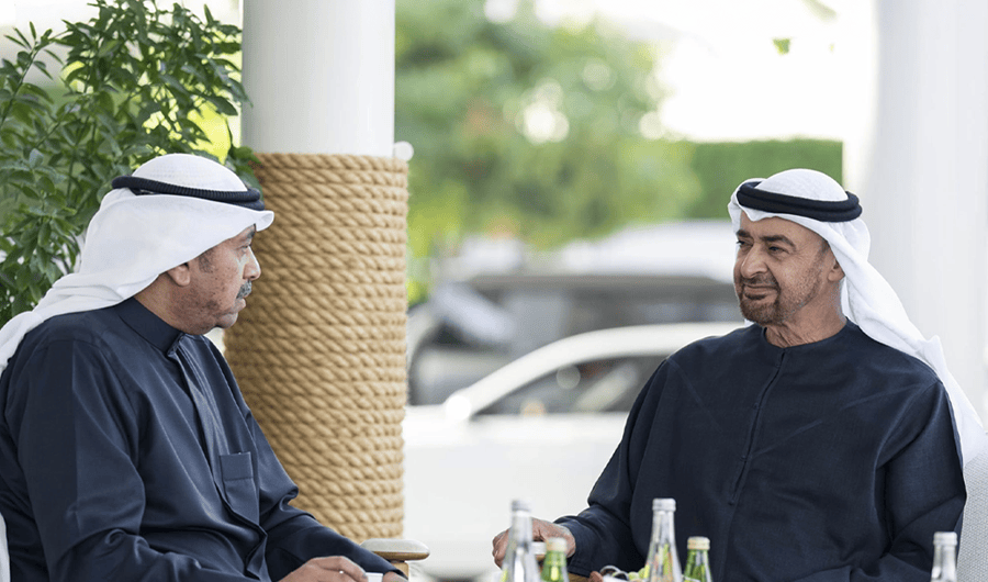 رئيس الإمارات يبحث مع وزير الدفاع مستجدات الأوضاع في المنطقة