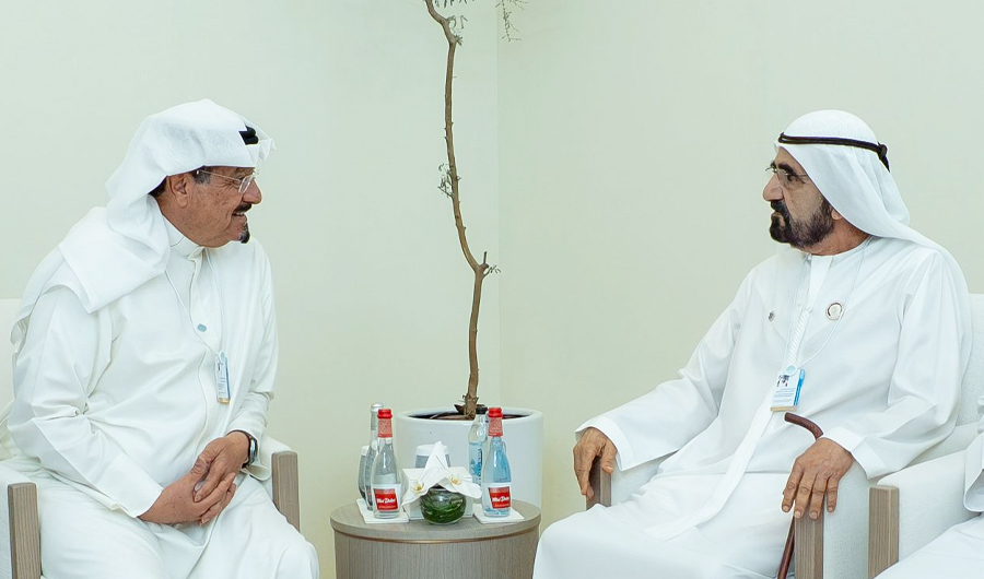 نائب رئيس الإمارات يستقبل رئيس مجلس الوزراء
