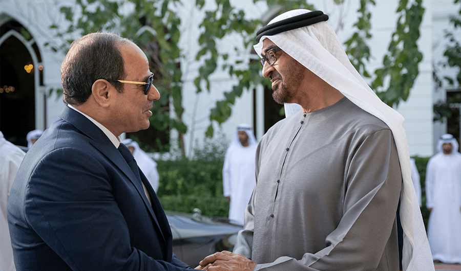 الرئاسة المصرية: السيسي يتوجه إلى الإمارات في زيارة أخوية