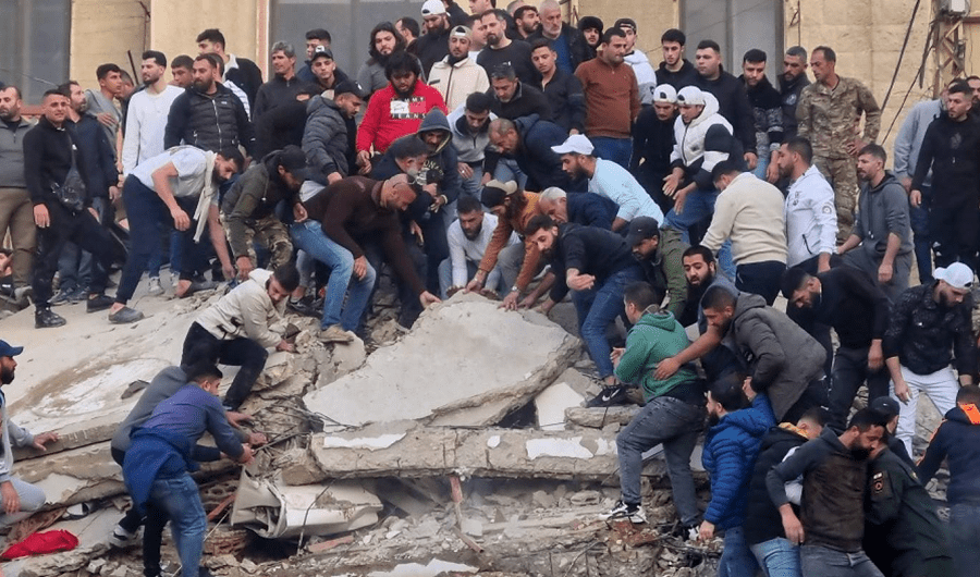 لبنان: انتهاء عمليات البحث والإنقاذ في المبنى المنهار