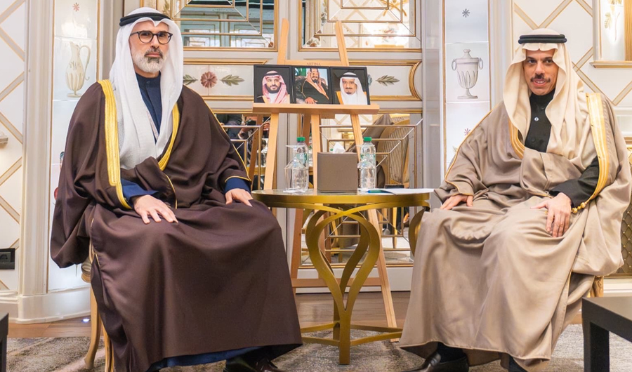 وزير الخارجية يلتقي نظيره السعودي على هامش أعمال مؤتمر ميونخ للأمن وزير الخارجية يلتقي نظيره السعودي على هامش أعمال مؤتمر ميونخ للأمن