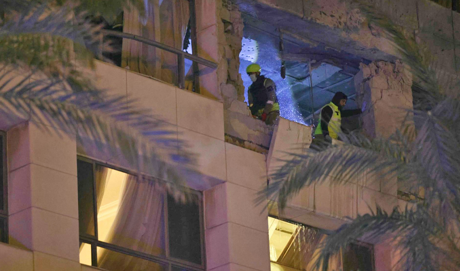 &laquo;الصحة&raquo; اللبنانية: 4 قتلى بغارة إسرائيلية على فندق في بيروت