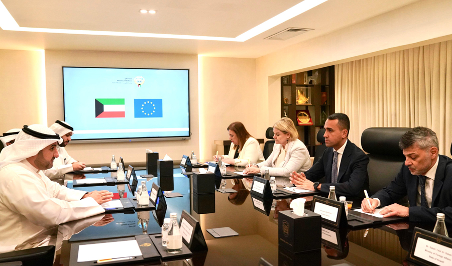 وكيل &laquo;الدفاع&raquo; يبحث تعزيز التعاون الدفاعي والأمني مع الاتحاد الأوروبي