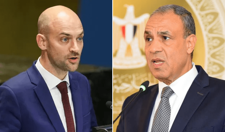 وزير الخارجية المصري ونظيره الفرنسي يبحثان التطورات الإقليمية