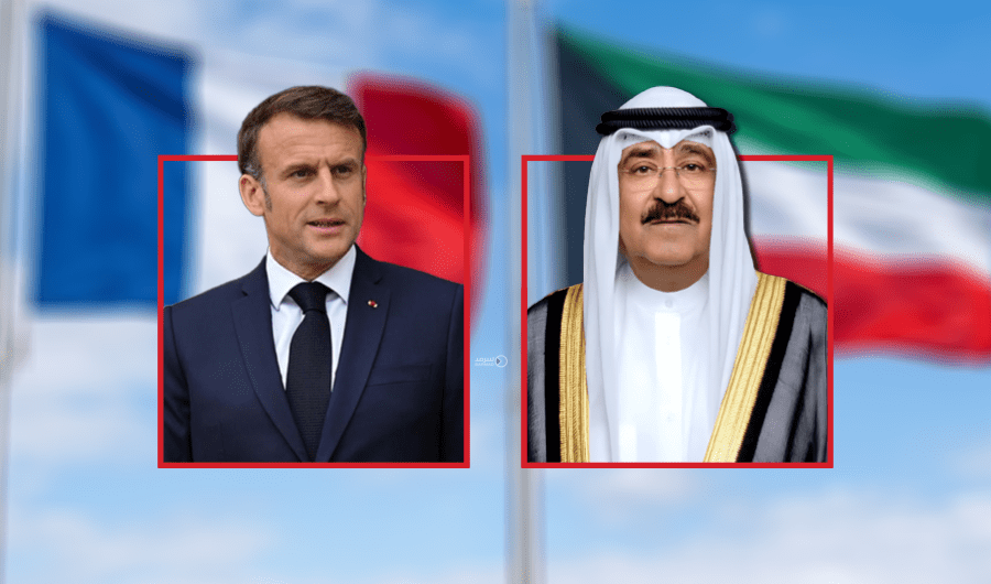 سمو أمير البلاد يتلقى اتصالاً هاتفياً من الرئيس الفرنسي
