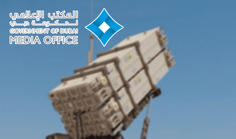 دبي: الأصوات المسموعة بالإمارة هي نتيجة الاعتراضات الجوية الناجحة
