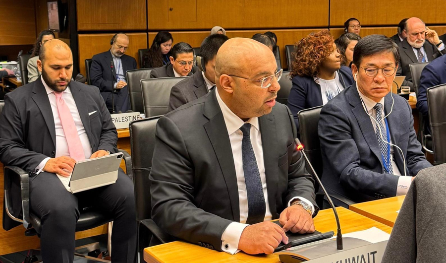 مندوبنا لدى الأمم المتحدة يدين الهجمات الإيرانية والتمسك الكامل بحق الدفاع