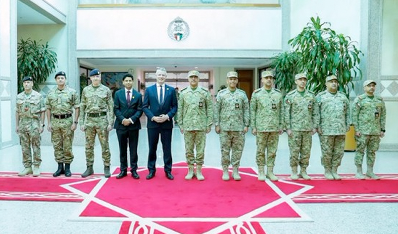 وكيل الحرس الوطني يبحث مع وزير الدولة لشؤون الجاهزية والصناعات الدفاعية البريطاني التعاون المشترك