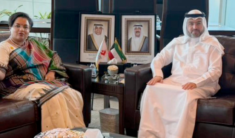 رئيس &laquo;الطيران المدني&raquo; يبحث مع سفيرة الهند لدى البلاد تعزيز التعاون بقطاع الطيران