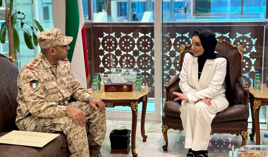 وزيرة &laquo;الشؤون&raquo; تبحث مع رئيس فريق &laquo;أمان&raquo; مستجدات إنشاء مركز وطني لإدارة الأزمات