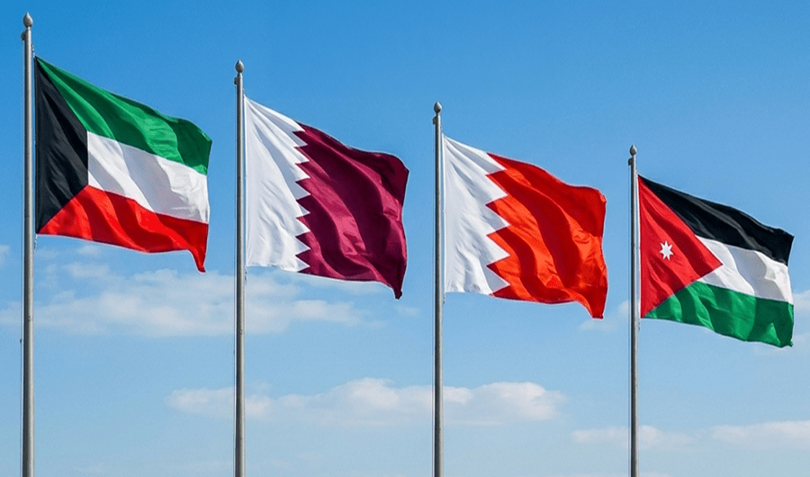 قطر والبحرين والأردن تدين استهداف الكويت بصواريخ وطائرات مسيّرة