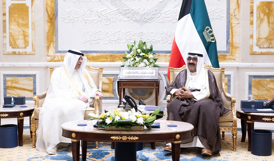 سمو أمير البلاد يستقبل أمين عام مجلس التعاون الخليجي سمو أمير البلاد يستقبل أمين عام مجلس التعاون الخليجي