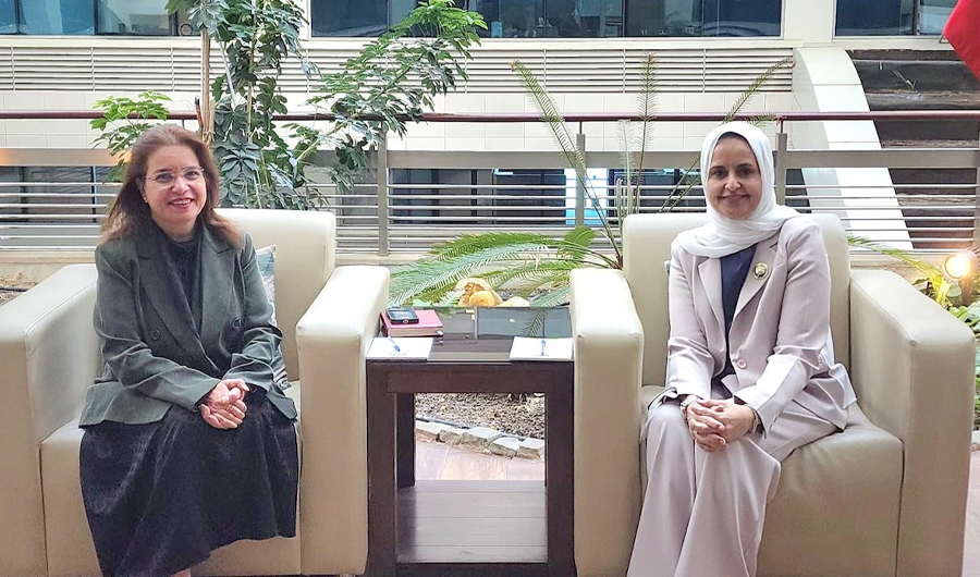 وزيرة &laquo;التنمية والاستدامة&raquo; تبحث سُبل التعاون البيئي مع برنامج &laquo;موئل&raquo; الأممي