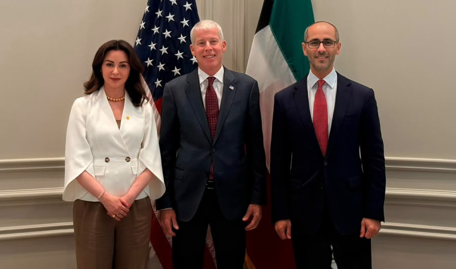 الرئيس التنفيذي لمؤسسة البترول يبحث مع وزير الطاقة الأمريكي أمن الإمدادات والاستثمارات