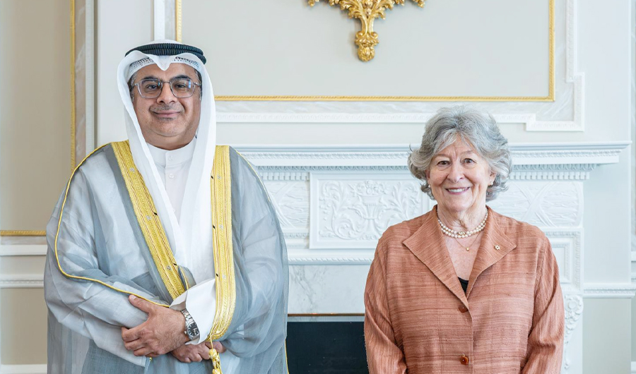 السفير طلال الهاجري يقدّم أوراق اعتماده إلى الحاكمة العامة لكندا