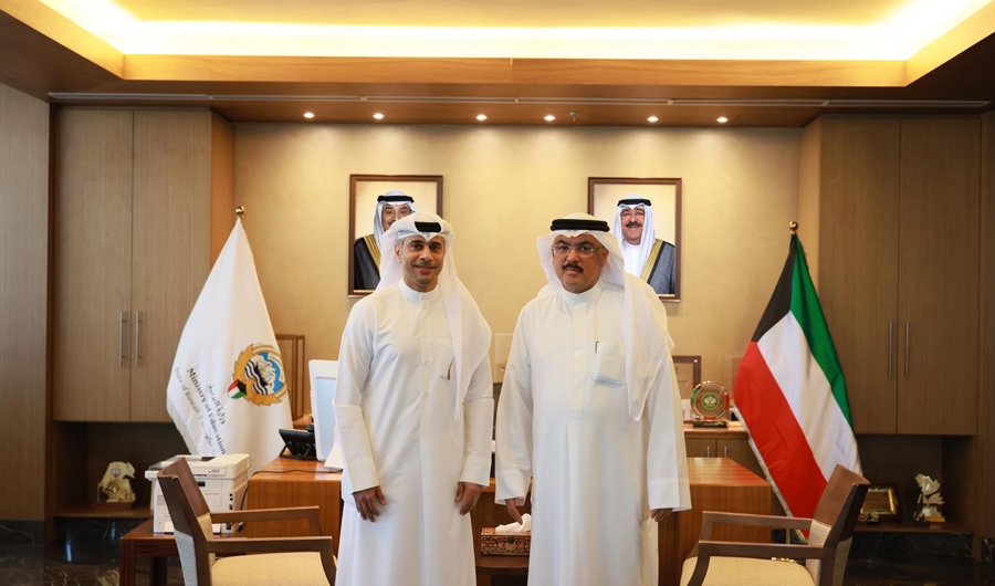 الطبطبائي والجلاهمة يبحثان تعزيز الشراكة الاستراتيجية وتطوير الرياضة المدرسية