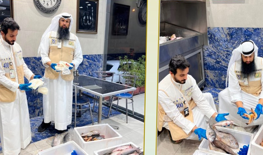 &laquo;الغذاء&raquo;: إتلاف 61 كغم من الأسماك غير الصالحة للاستهلاك الآدمي