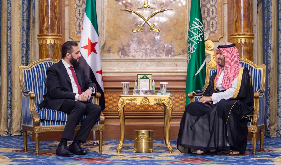 ولي العهد السعودي والرئيس السوري يبحثان خفض التصعيد وتعزيز الاستقرار