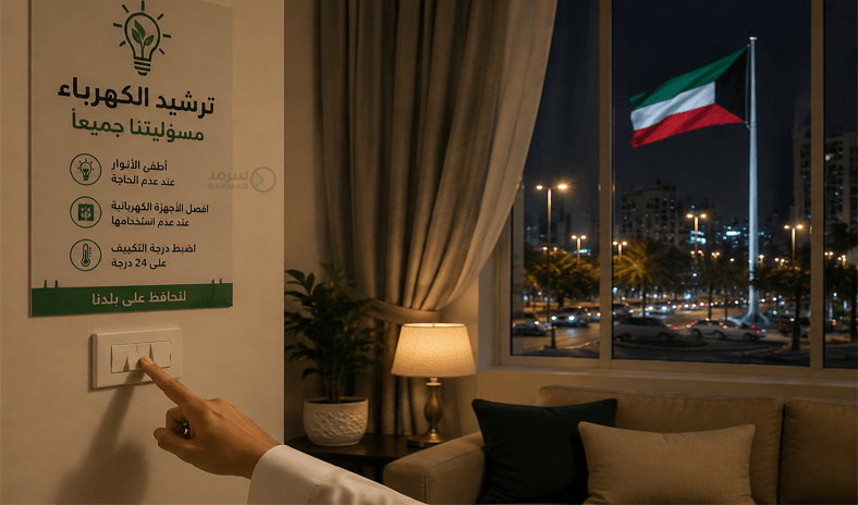 «الكهرباء»: التزام المواطنين والمقيمين بالترشيد أسهم في تجاوز المرحلة الصعبة للمنظومة الكهربائية واستقرارها «الكهرباء»: التزام المواطنين والمقيمين بالترشيد أسهم في تجاوز المرحلة الصعبة للمنظومة الكهربائية واستقرارها