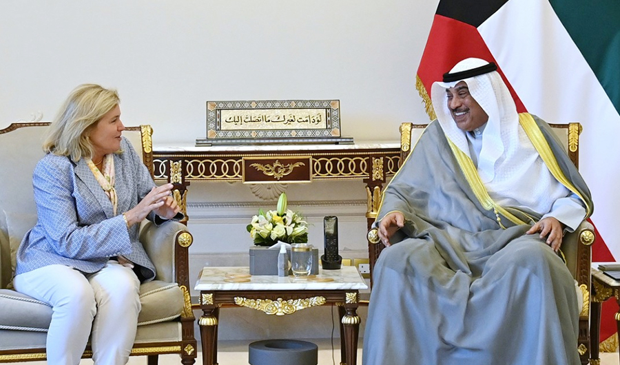سمو ولي العهد يستقبل الرئيس التنفيذي لشركة فرانكلين تمبلتون