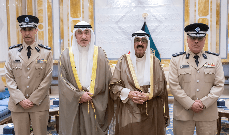 سمو الأمير يستقبل النائب الأول والوكيلين المساعدين بوزارة الداخلية سمو الأمير يستقبل النائب الأول والوكيلين المساعدين بوزارة الداخلية