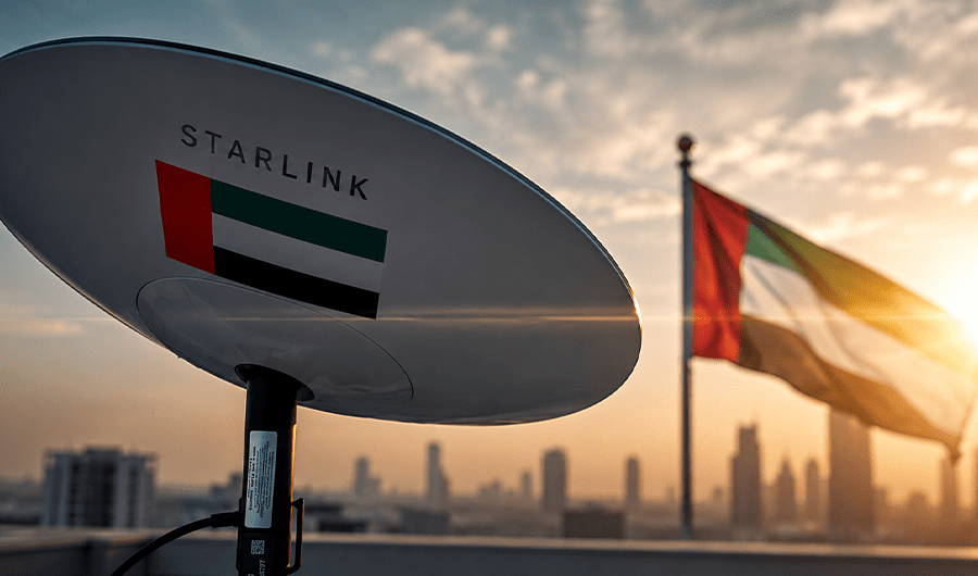الإمارات تمنح &laquo;ستارلينك&raquo; رخصة لتقديم خدمات الإنترنت الفضائي