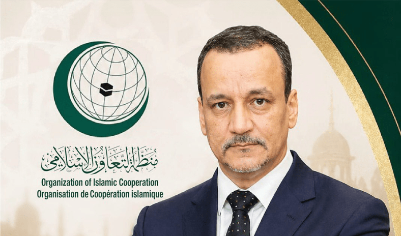 الرئيس الموريتاني: نتطلع لإسهام ولد الشيخ أحمد في تعزيز وحدة «التعاون الإسلامي» وفاعليتها الرئيس الموريتاني: نتطلع لإسهام ولد الشيخ أحمد في تعزيز وحدة «التعاون الإسلامي» وفاعليتها