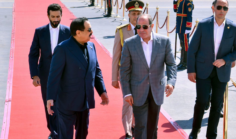 الرئيس المصري والعاهل البحريني يبحثان في العلمين تطورات الأوضاع الإقليمية