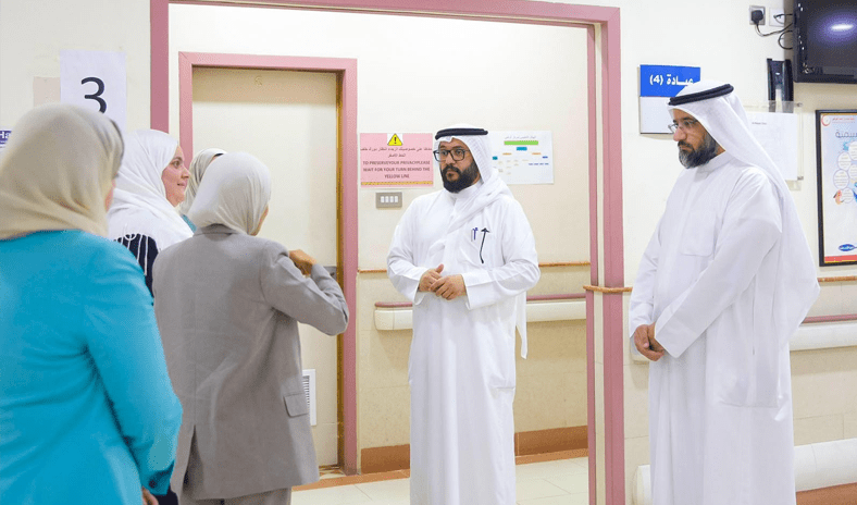 وكيل &laquo;الصحة&raquo; يتفقد مركز الرقعي للصحة المدرسية للوقوف على آخر الاستعدادت والتجهيزات