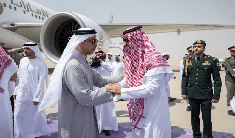 وزير الدفاع السعودي يستقبل نائب رئيس الإمارات في الرياض