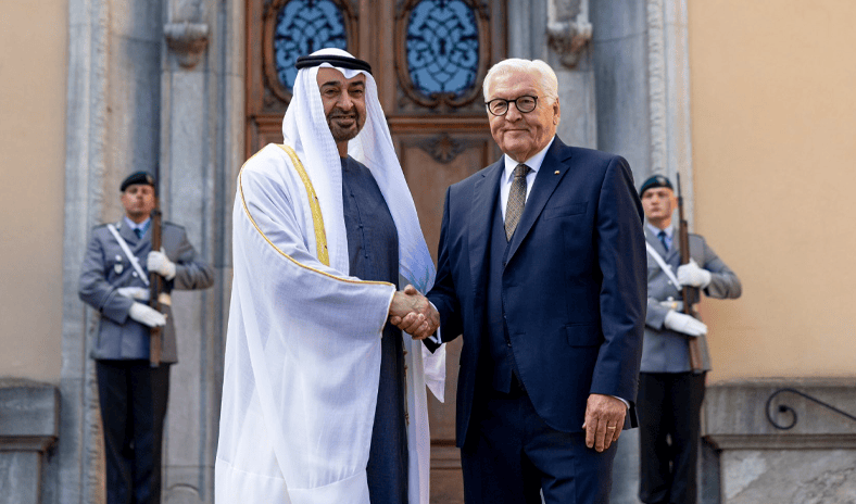 الإمارات تعلن نيتها استثمار 40 مليار يورو في ألمانيا لتعزيز الشراكة الاقتصادية الإمارات تعلن نيتها استثمار 40 مليار يورو في ألمانيا لتعزيز الشراكة الاقتصادية
