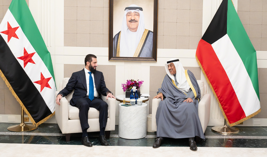 سمو ولي العهد يبحث مع الرئيس السوري العلاقات الثنائية وسُبل تطويرها سمو ولي العهد يبحث مع الرئيس السوري العلاقات الثنائية وسُبل تطويرها