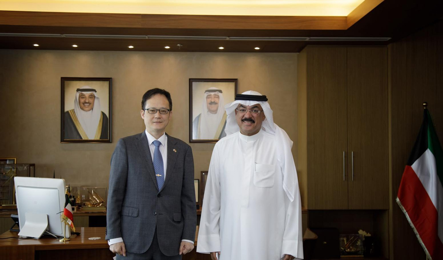 الطبطبائي يستقبل السفير الكوري لتعزيز أوجه التعاون المشترك
