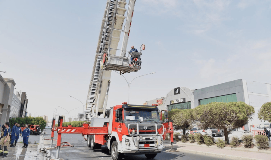 &laquo;الإطفاء&raquo; تُسيطر على حريق محل في منطقة الري دون إصابات